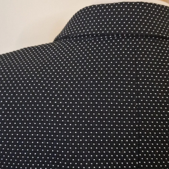 Tommy Hilfiger micro polka-dot single breast blazer SZ 6 - Picture 5 of 10